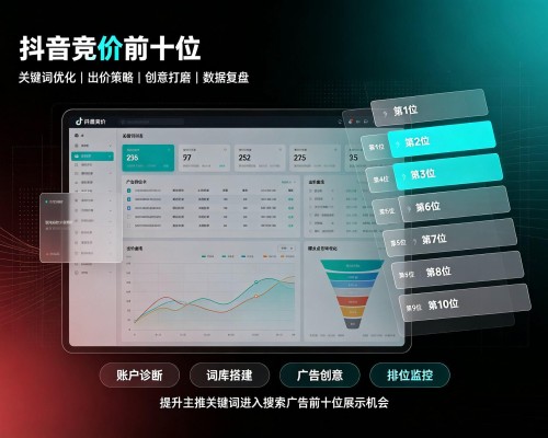 庄河抖音搜索竞价